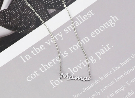 Mamá Necklace - Silver